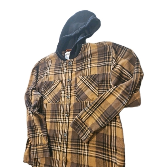 WearFirst Men’s XXL Striped Hoodie Retro Activewear BOHO Grunge Cottage Y2K[3E] - Picture 5 of 12